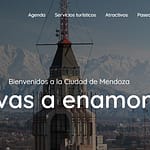 Nueva Web turismo Ciudad de Mendoza Argentina.